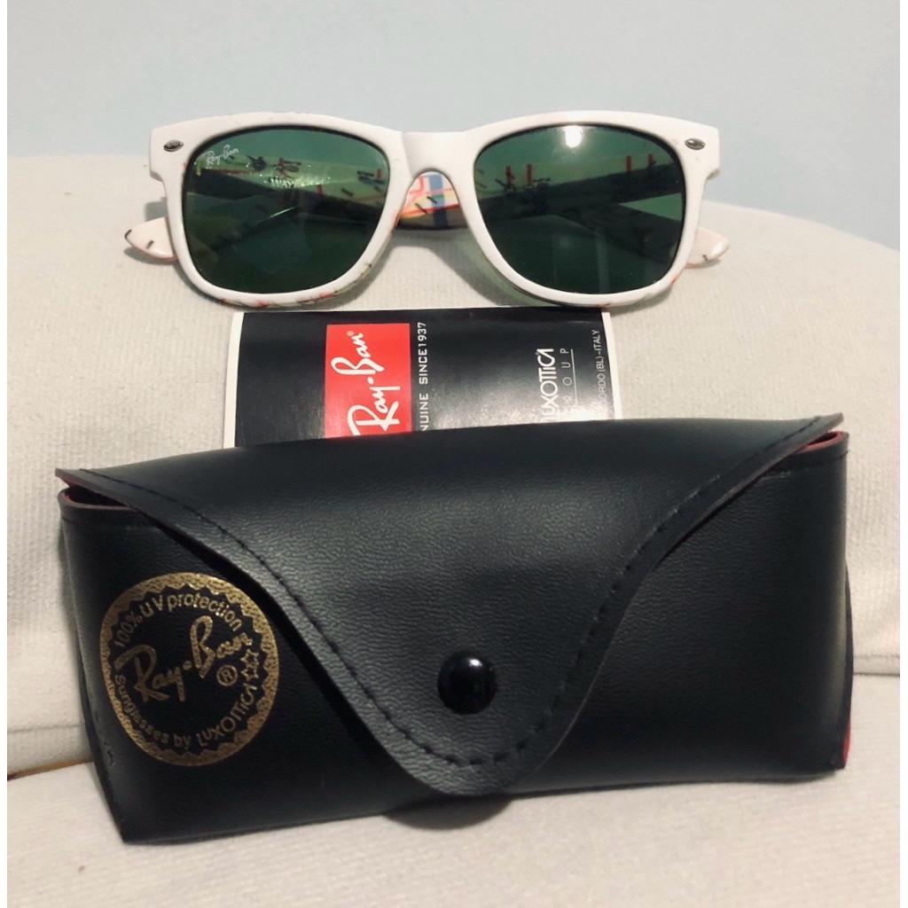 แว่นตา RayBan WAYFARER RB 2140 กรอบขาว