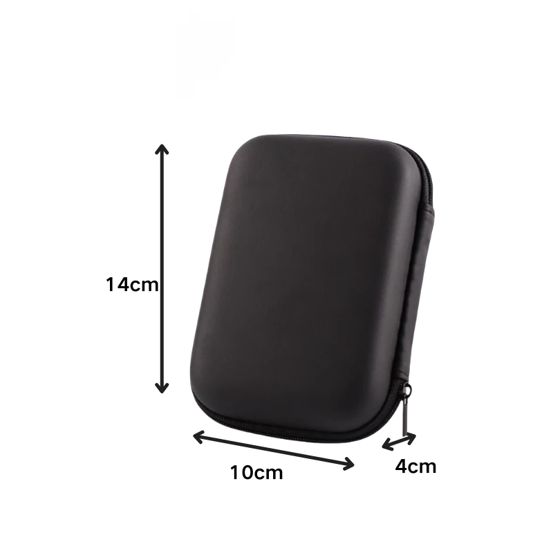 ราคาขายส่ง กระเป๋าเก็บของไอทีขนาดเล็ก hdd external hard disk bag กระเป๋าใส่ฮาร์ดดิสก์ ป้องกันการกระแทก วัสดุ EVA thumbnail 7