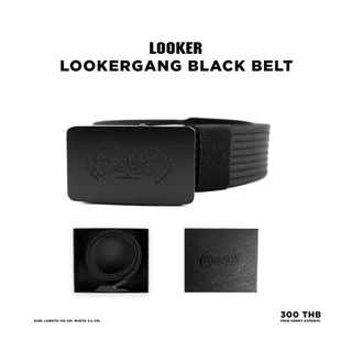 LOOKERGANG BLACK BELT (เข็มขัดหัวดำ)