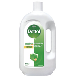 โฉมใหม่ Dettol เดทตอล 4 ลิตร  ผลิตภัณฑ์ทำความสะอาด มีมงกุฎ #3888
