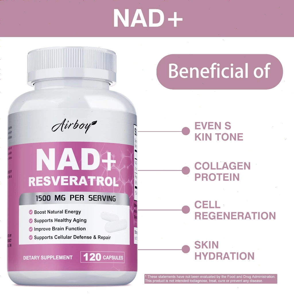 NAD+ Resveratrol 30 แคปซูล thumbnail 7