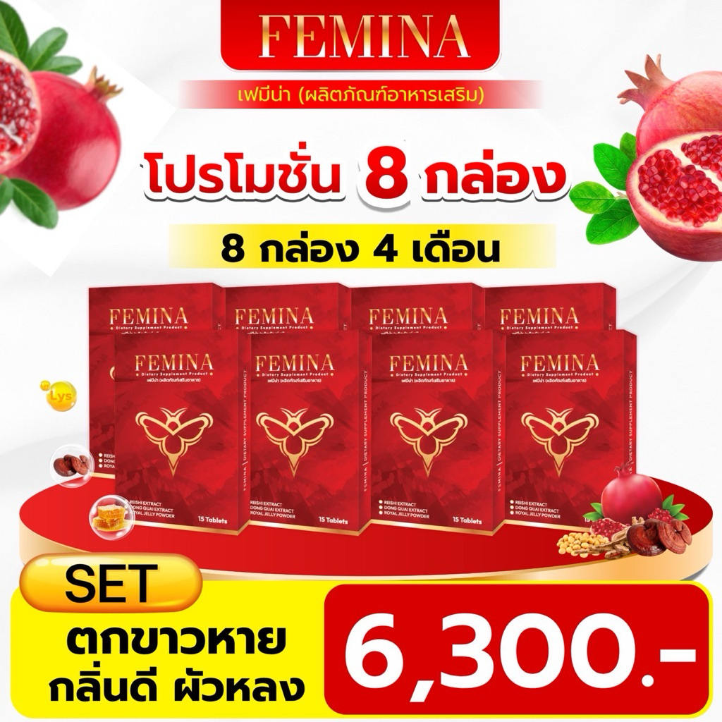 Feminaเฟมีน่า(8กล่อง)