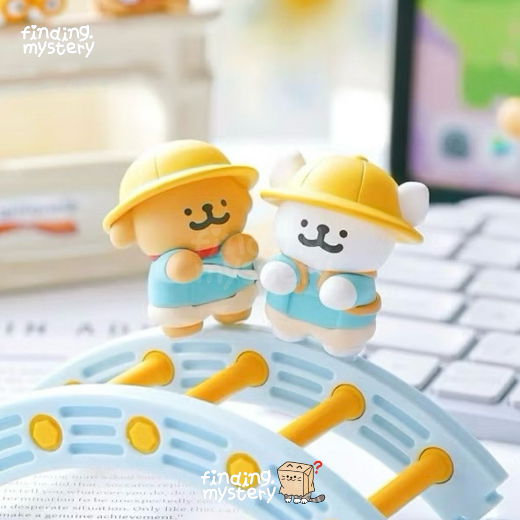 ( พร้อมส่ง ) ที่เกาะโทรศัพท์ : มอสทีส THE MALTESE Funism Puppy Fun Party ( 1 ซอง ได้ 2 ตัว )