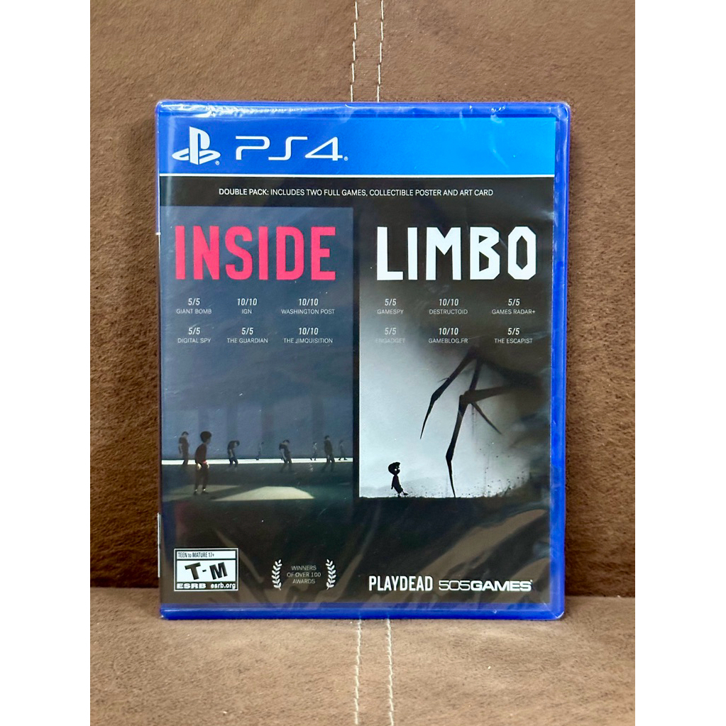 [Ps4] Inside + Limbo [รวม2เกม][มือ1/มือ2]