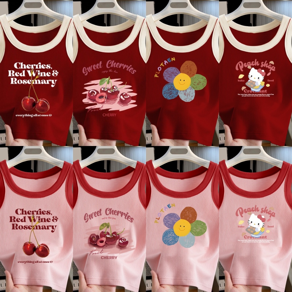 ความหลากหลายของรูปแบบ เสื้อกล้ามมีบราในตัว เสื้อกล้ามลำลอง เบสิก สีพื้นเปิดไหล่ สำหรับสตรี นุ่มและใส่สบาย