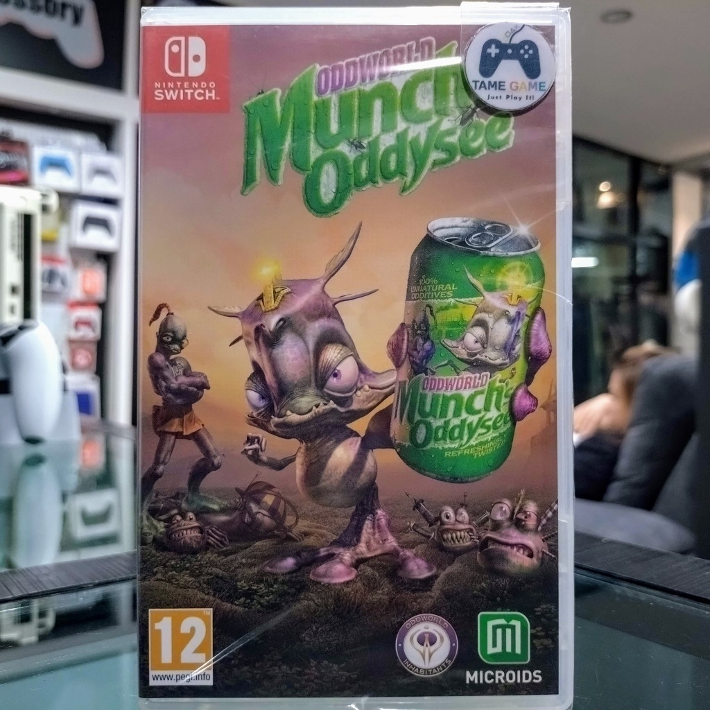 (ภาษาอังกฤษ) มือ1 Oddworld Munch's Oddysee Nintendo Switch (เล่นกับ Nintendo Switch 2 ได้)