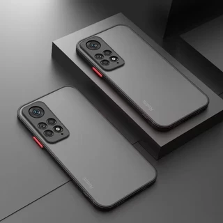 เคสขอบสีหลังด้าน สำหรับ Xiaomi Redmi Note11 Note11s Note11Pro Note10 Note10s Note10Pro Note9 Note9s Note9Proเคสกันกระแทก