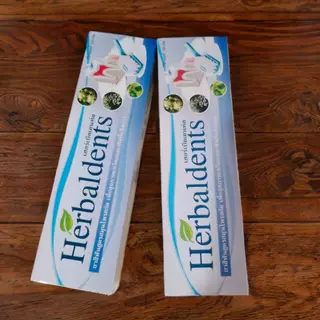 (ส่งตรงจากบริษัท) ยาสีฟันสมุนไพร HERBAL DENTS (เฮอร์เบิลเดนท์)ขนาด 120กรัม ของแท้1000%