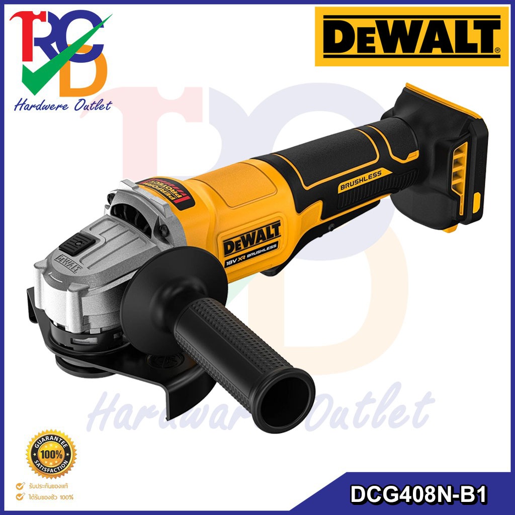 เครื่องเจียรไร้สาย  20V DEWALT รุ่น DCG408N-B1 (เครื่องเปล่า)