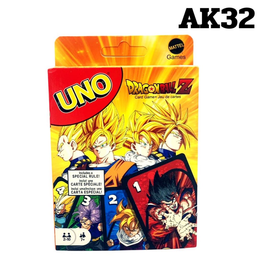 card game uno อูโน่AK32 ไพ่อูโน่ 108 ใบ เล่นสนุกกับครอบครัว เกม/การ์ด number 1 for family fun