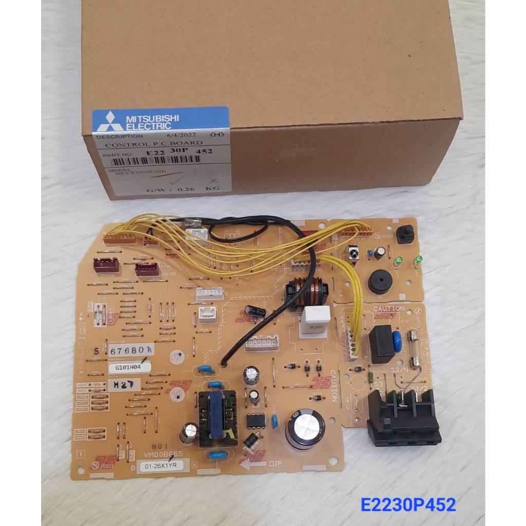 E2230P452 บอร์ดคอยล์เย็นแอร์ Mitsubishi/มิตซูบิชิ รุ่น MSY-KT09VF-TH1