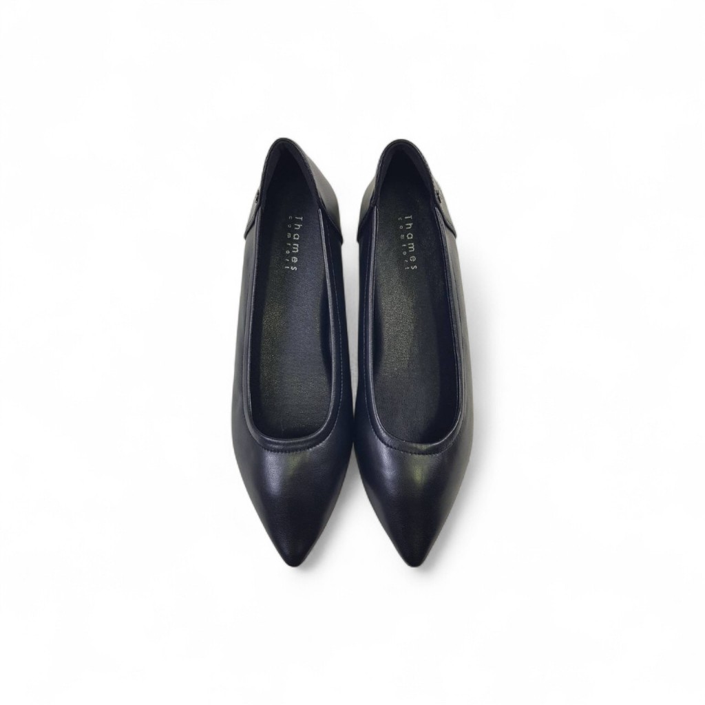 Thames(เทมส์) รองเท้าคัชชู รองเท้าส้นเตี้ย Shoes-TH41043