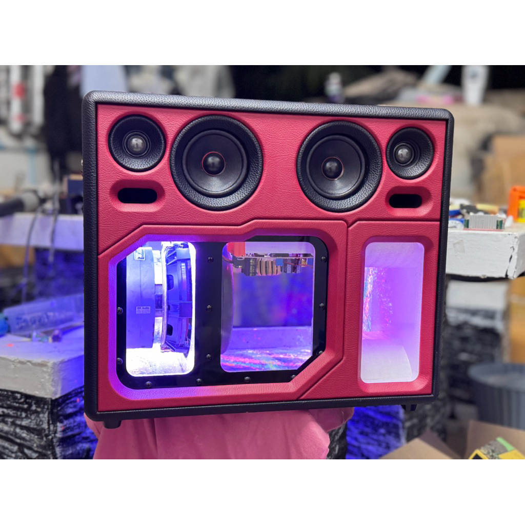 ลำโพงบลูทูธกระแทกข้าง 8 นิ้ว PM/8.9 แรงๆ