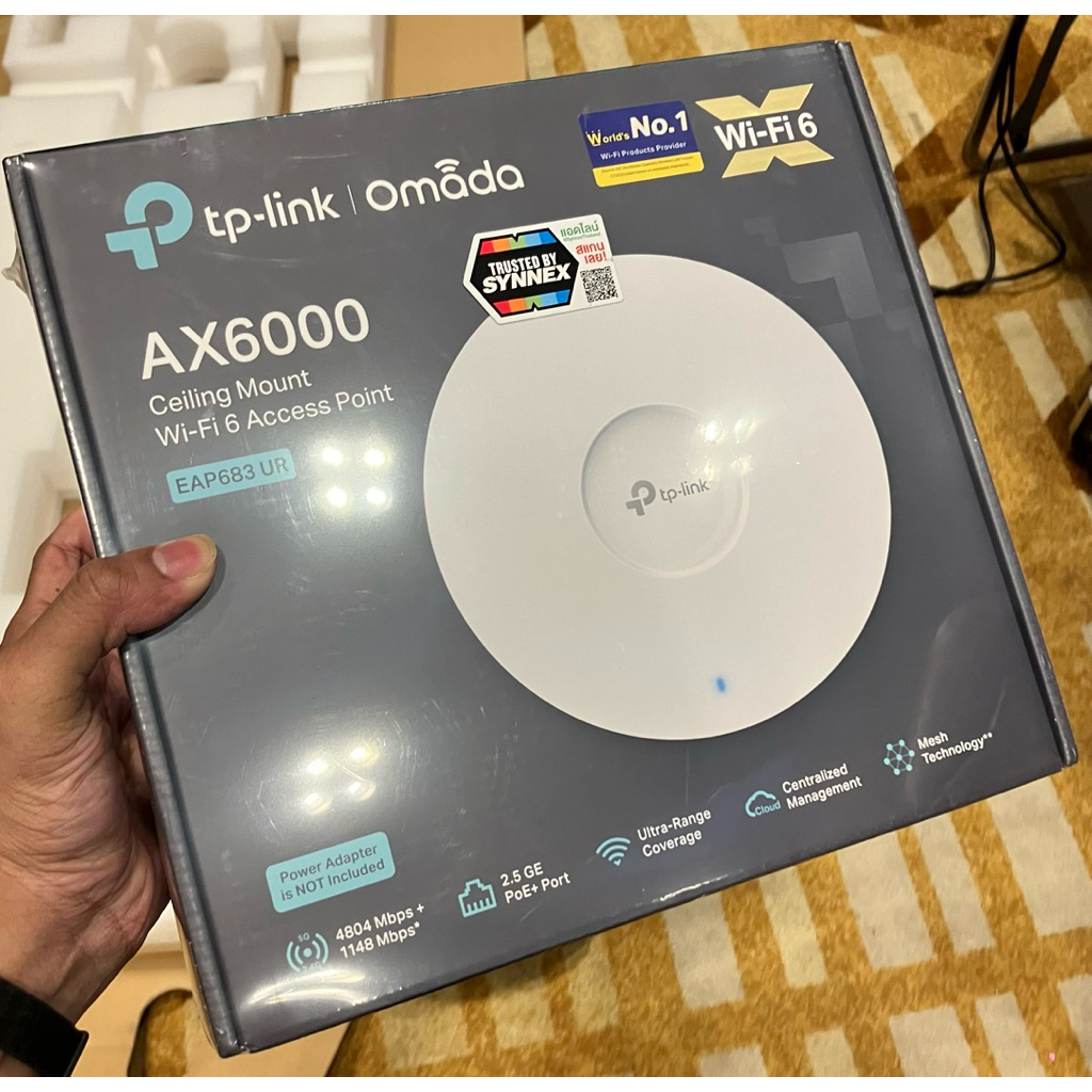 TP-LINK EAP683 LR | AX6000 Ceiling Mount Dual-Band Wi-Fi 6 Access Point