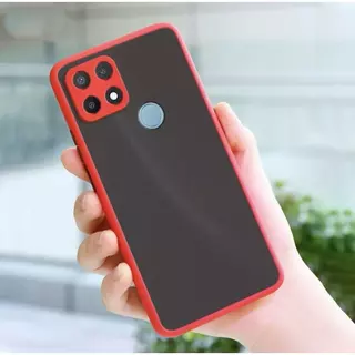 เคสขอบสีหลังด้าน สำหรับ Oppo A15 A15S A16 A76 A96 A95 A93 A94 A54 A74 A57 A77 A57 4G A77S A92 F11Pro A91เคสกันกระแทก
