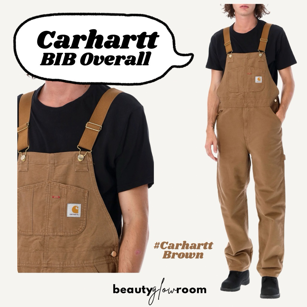 🤎🪵Carhartt WIP BIB Overall Jumpsuit เอี๊ยม Carhartt