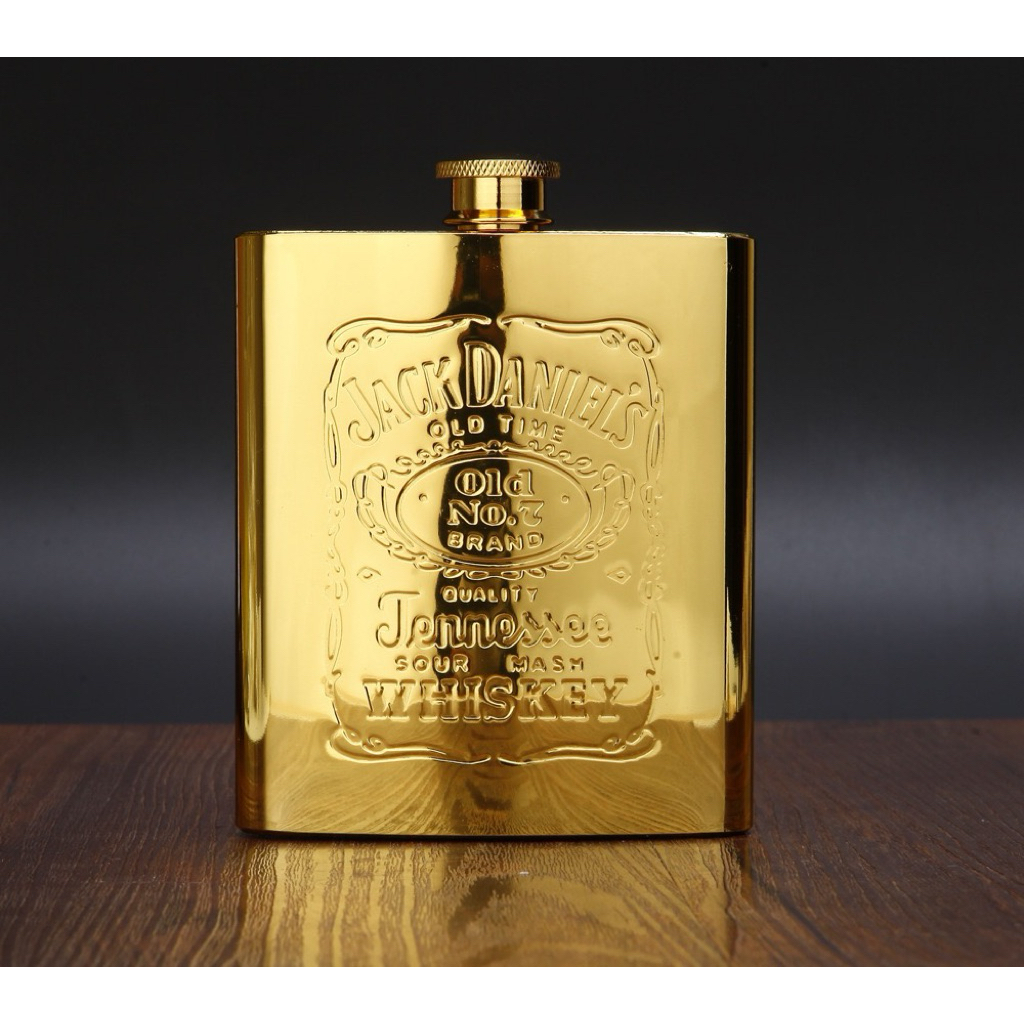 ขวดเหล้า ขวด สีทอง ลาย JD2 พร้อมส่ง ราคาถูก