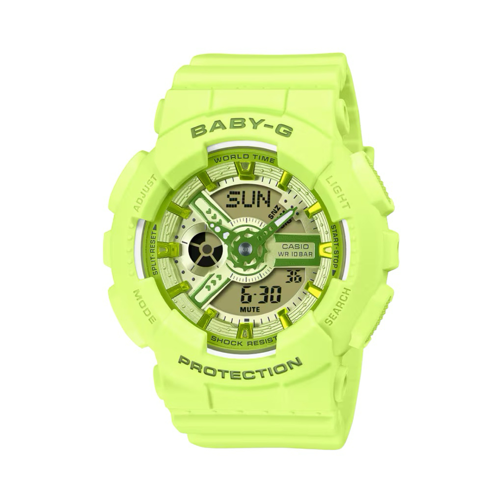CASIO BABY-G BA-110YK-3A, BA-110YK-3ADR, BA-110YK-3, BA-110YK, BA-110