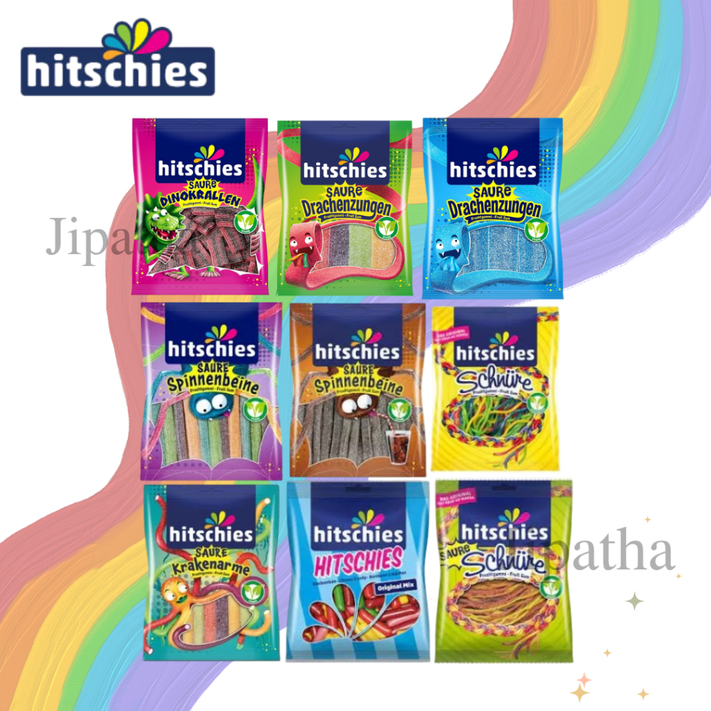 Hitschies ขนาด 125 กรัม มี 5 รสชาติ สินค้าจากเยอรมัน Vegan