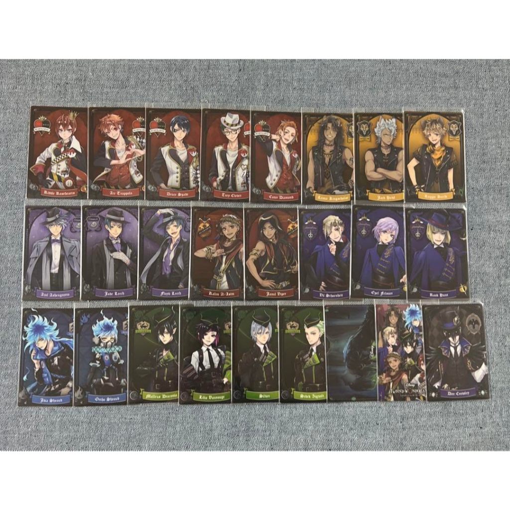 Twisted Wonderland Wafers ชุด1-3 งานแท้ ของใหม่ ในซีน