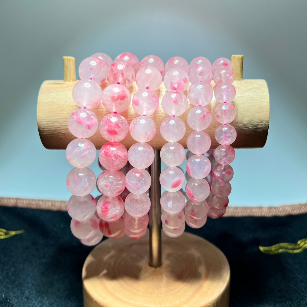 เชอร์รี่บลอสซัมโรโดไนต์(Cherry Blosum Rhodonite)