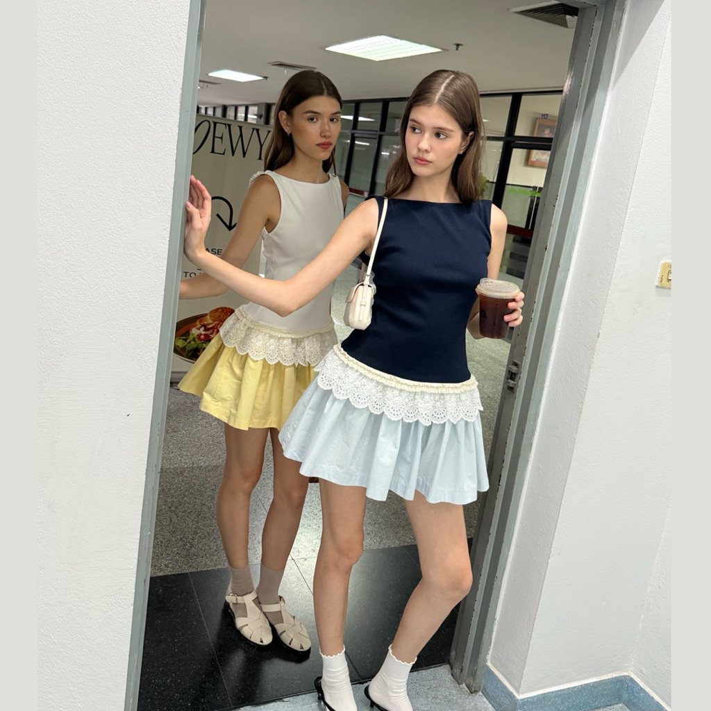 Butter Rain Mini Dress