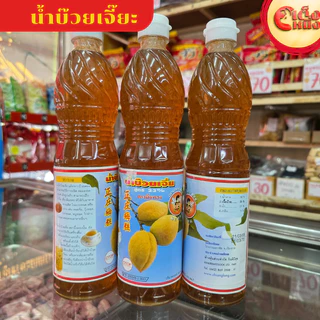 น้ำบ๊วยเจี่ย สูตร 23 % น้ำจิ้มบ๊วย บ๊วยกอ ตราผึ้งทอง ปริมาณสุทธิ 700 มล