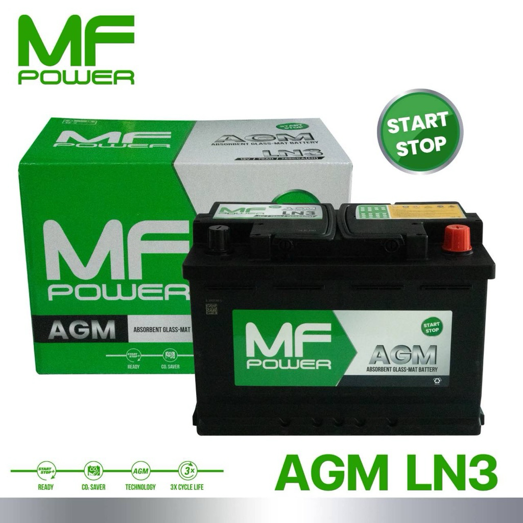 แบตเตอรี่รถยนต์ MF-LN3 AGM