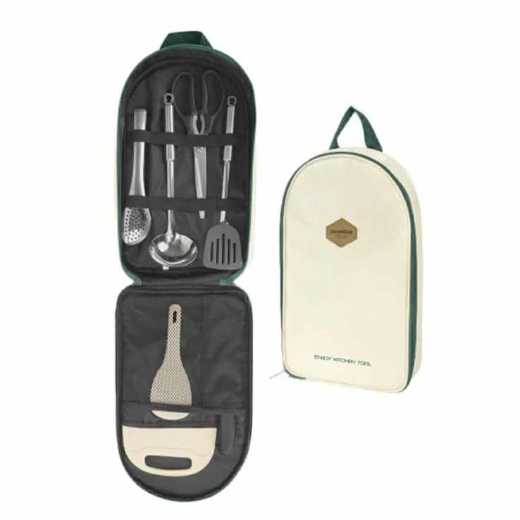 [ส่งเร็ว/ถูกสุด/มีประกัน]  ชุดอุปกรณ์ครัว Snowline รุ่น ENJOY KITCHEN TOOL SET  [แคมป์ แค้มปิ้ง  นนทบุรี]