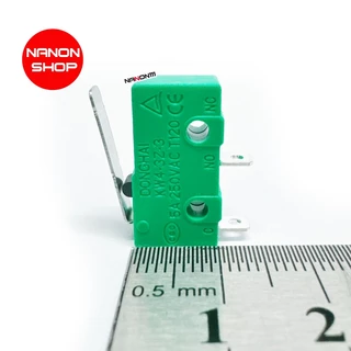 อะไหล่เครื่องทำน้ำแข็ง ลิมิต ลิมิตสวิตช์ Micro Limit Switch ของแท้ ชนิดแขนยาว 5A 250VAC 1ชิ้น