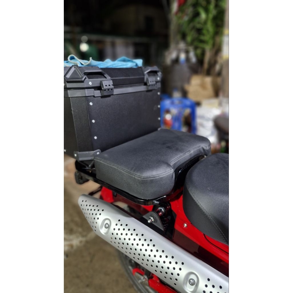 เบาะคนซ้อนCT125ยึดกับรูแร็คไม่ต้องเจาะ