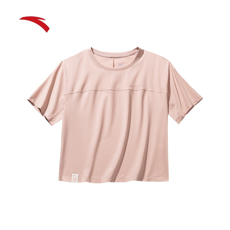 ANTA เสื้อยืดสั้นหญิง 1625B6108 Official Store
