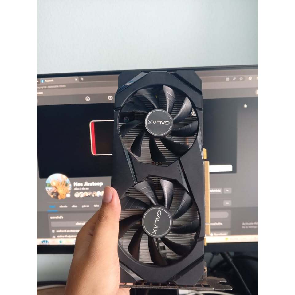 การ์ดจอ GTX1660 Super 6G (ต่อไฟ 8 พิน)