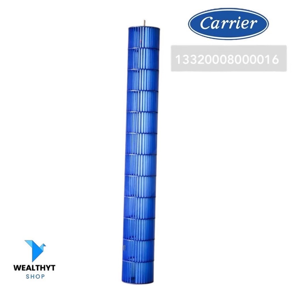 13320008000016 ใบพัดลมแอร์ Carrier ใบพัดลมโพรงกระรอก โบเวอร์แอร์ แคเรียร์ รุ่น 42ABF018, 42ABF025, 4