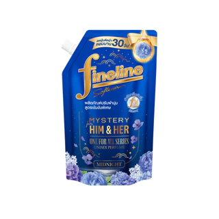 [ยกลัง] Fineline ไฟน์ไลน์ ปรับผ้านุ่มสูตรเข้มข้นพิเศษ วันฟอร์ออล 440 มล., สีน้ำเงิน