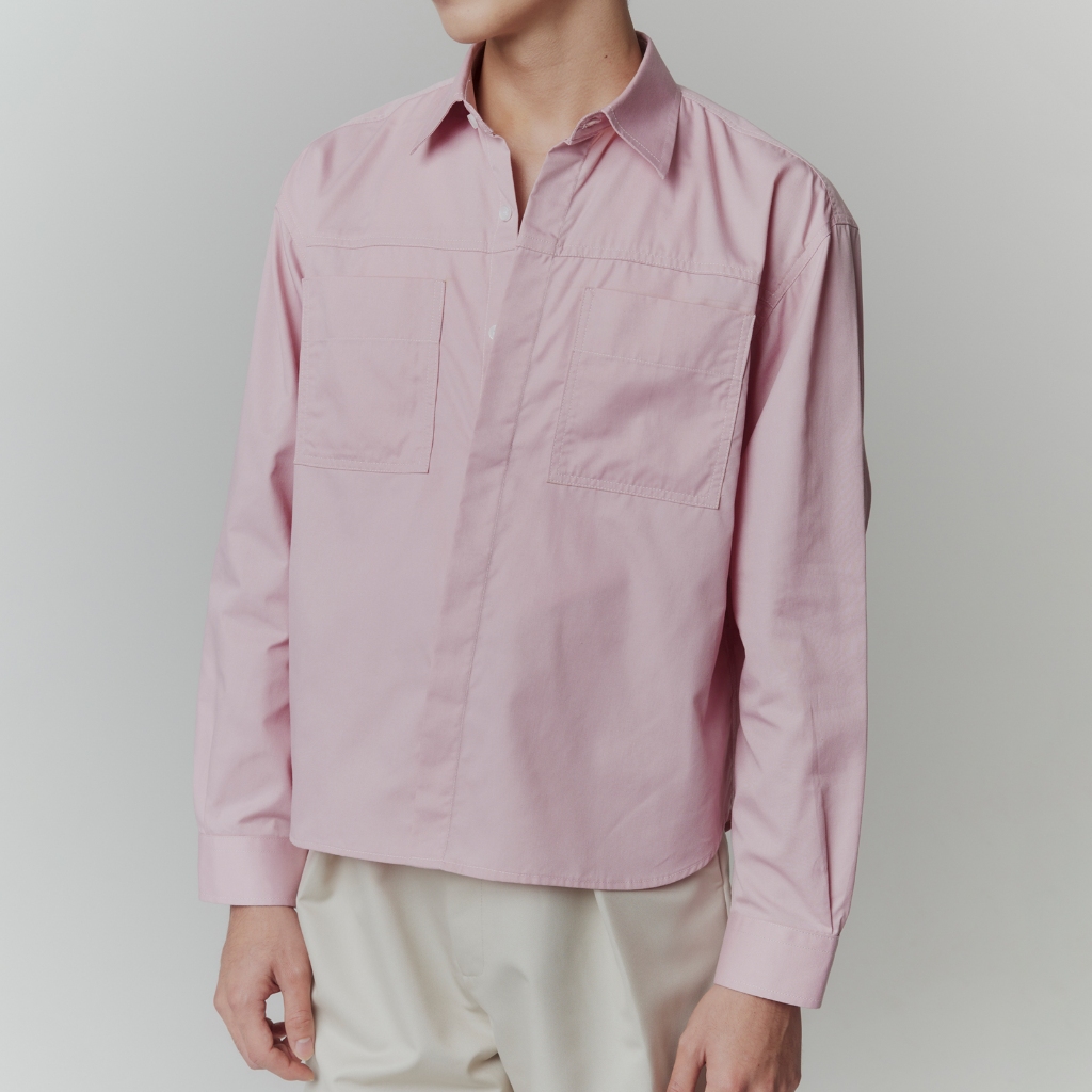FOREVER SHIRTS (PINK) - เสื้อเชิ้ตแขนยาว