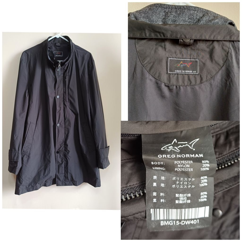 Greg Norman Windbreaker Jacket Men 
Sz 105

