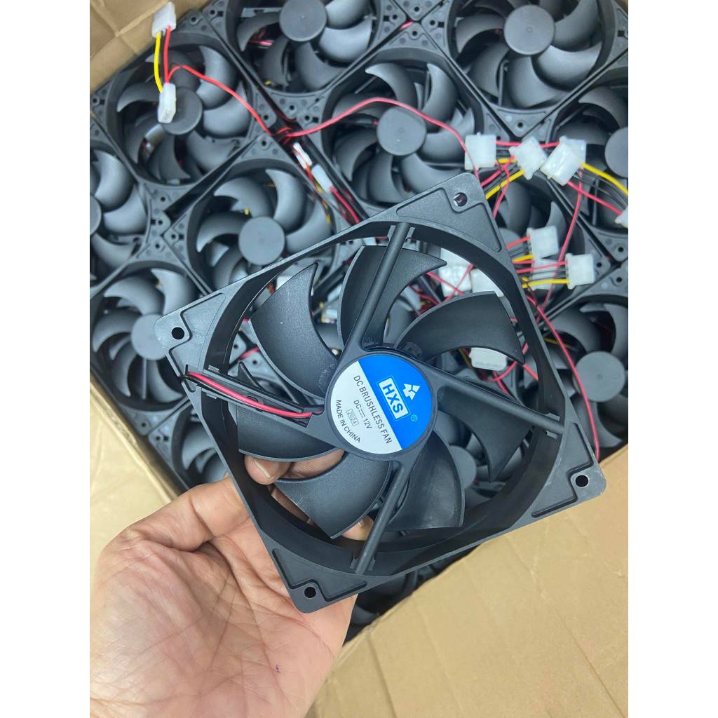 ส่งจากไทย พัดลมคอม 12มม พัดลม HXS พร้อมส่ง 12mm.12มิล DC.Fan