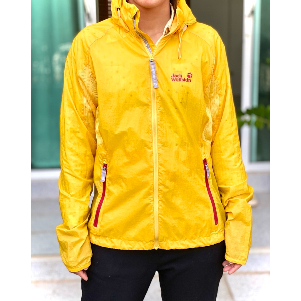 jack wolfskin uv shield jacket มือสอง