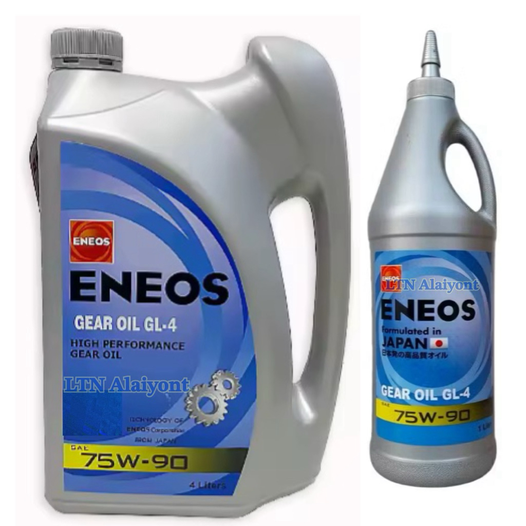 ✅🌈 ของแท้ ❣️ ENEOS GEAR OIL GL-4 SAE 75W-90 น้ำมันเฟืองท้าย น้ำมันเกียร์ 4 ลิตร 1 ลิตร GL4