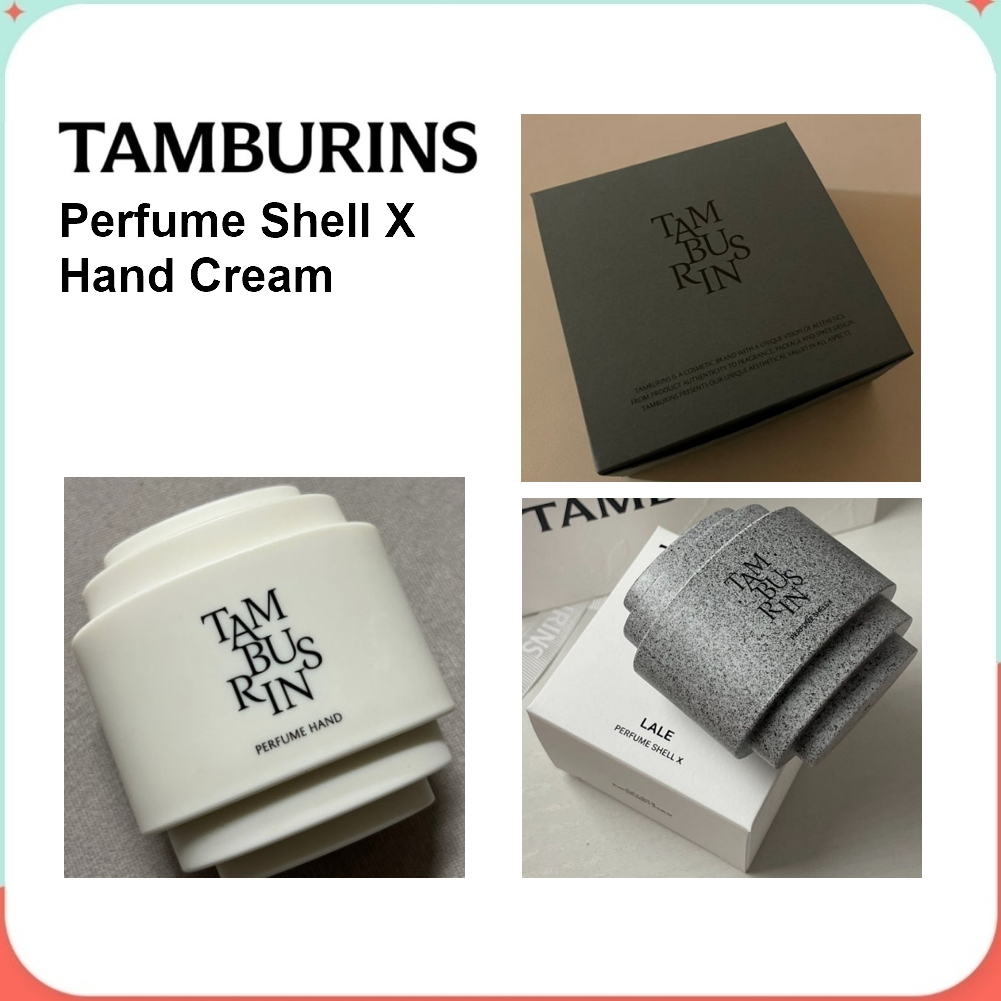 Tamburins Perfume Shell X Hand Cream 30ml (Evening Glow, Chamo, Bega Sandal, Lale, Pumkini, Bold Cit