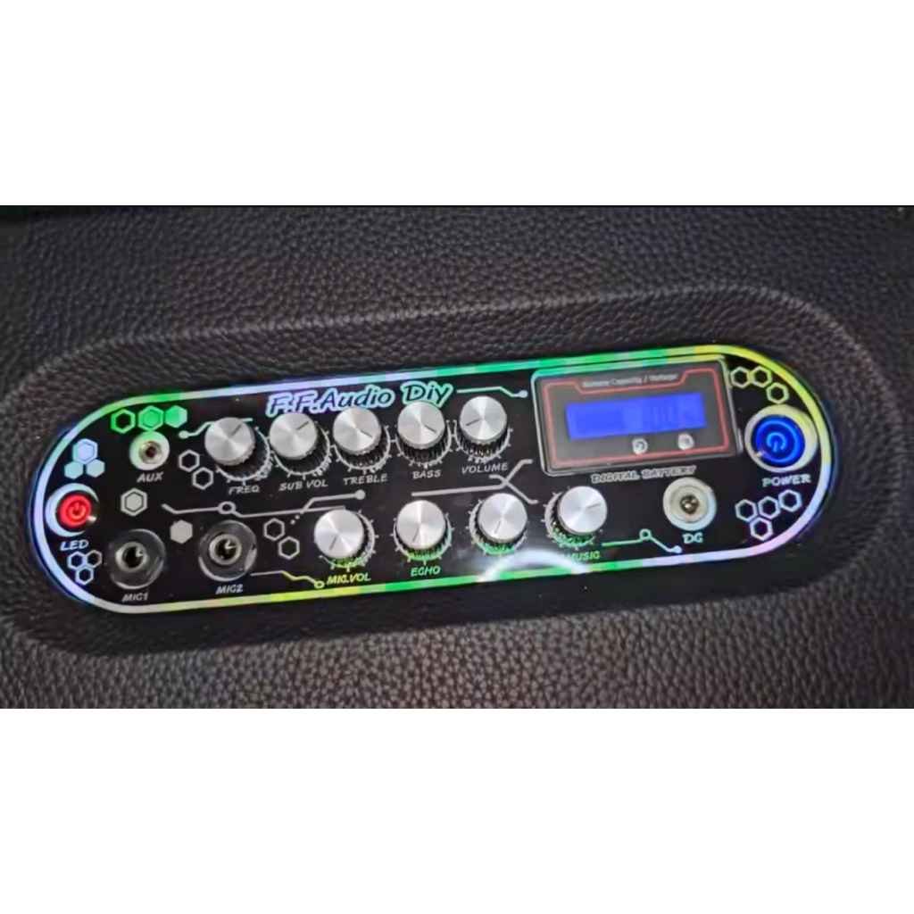 เพลทไฟ2ชั้นหนา5-6MM เพลทไฟลำโพงบลูทธู (zk-L01)