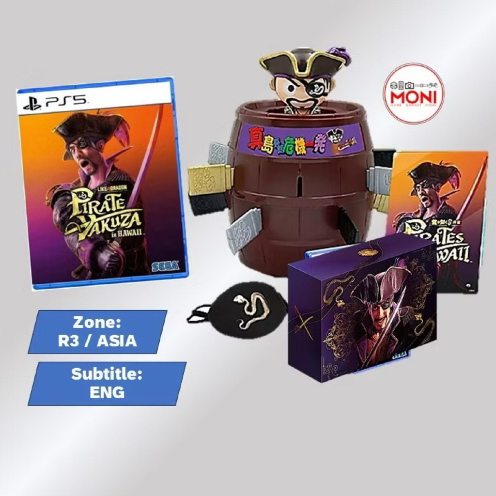 Like a Dragon Pirate Yakuza in Hawaii Limited Edition (Asia) (EN) แผ่น PS5 games