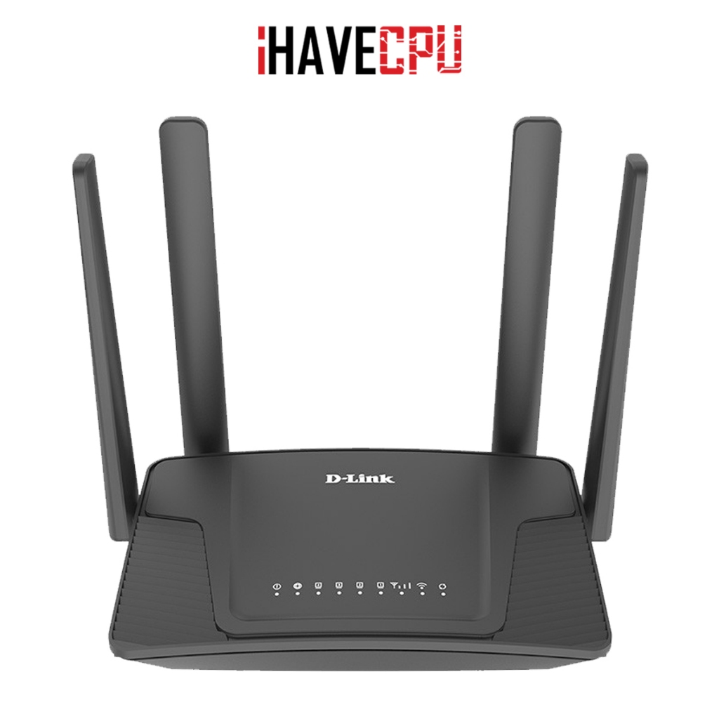 เราเตอร์ใส่ซิมการ์ด (router with sim card slot) iHAVECPU D-LINK WIRELESS-N 300Mbps 4G LTE MODEM ROUTER (DWR-M930)