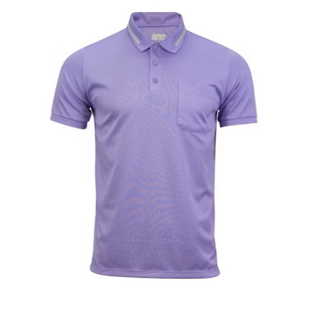 EGO SPORT EG6197 เสื้อโปโลแขนสั้นชาย สีม่วง
