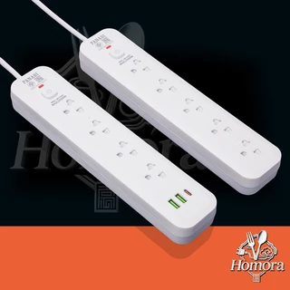 ปลั๊กไฟ ปลั๊กสายต่อพ่วง ช่องปลั๊กไฟ Type-C/USB สายยาว2/3/5/ เมตร มีมอก.