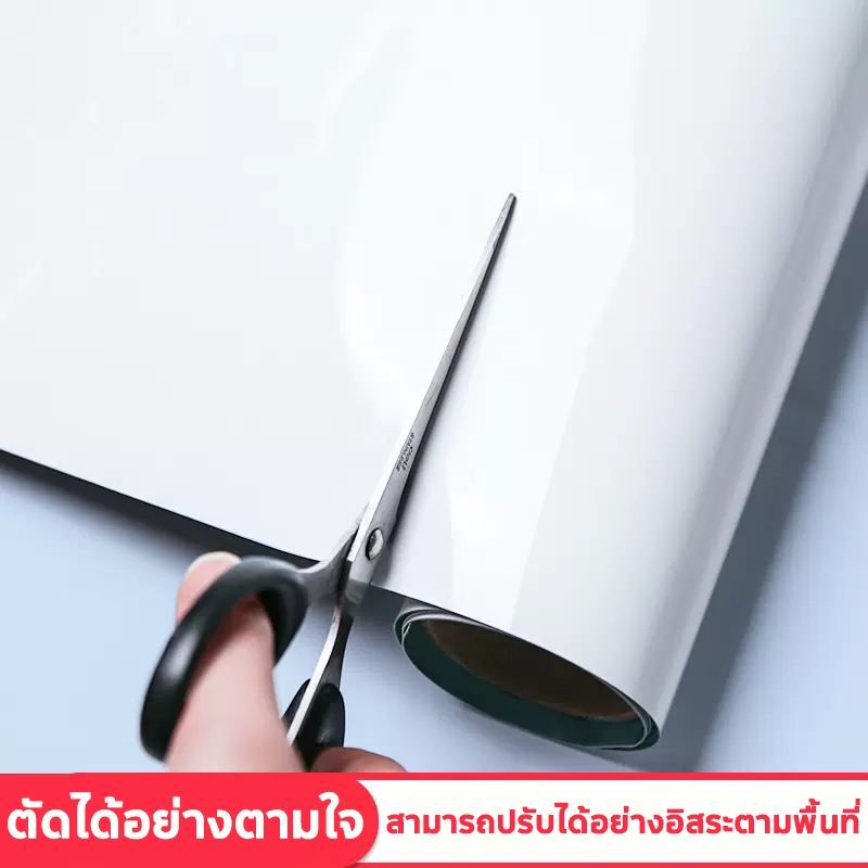 สติกเกอร์ ไวท์บอร์ด ดูดซับด้วยไฟฟ้าสถิต ใช้ซ้ำได้ ไม่มีกาว ติดง่ายไม่เป็นยับสติกเกอร์ สติ้กเกอร์ไวท์บอร์ด - รูปที่ 3