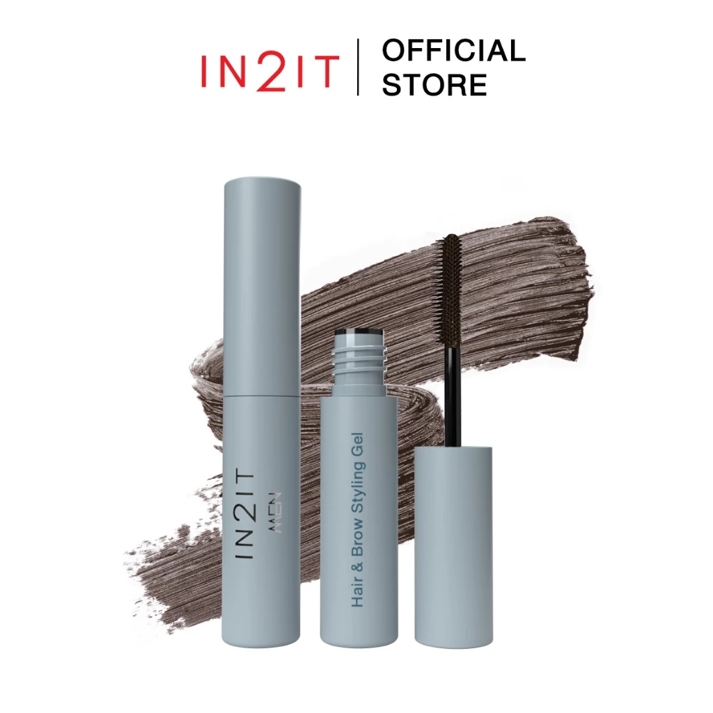 IN2IT MEN HAIR & BROW STYLING GEL - มาสคาร่าปัดคิ้ว เปลี่ยนสีผม พร้อมบำรุง [MHBG] thumbnail 6