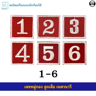 ป้ายหมู่กองลูกเสือ เนตรนารี แบบปัก เย็บติดแขนเสือ
