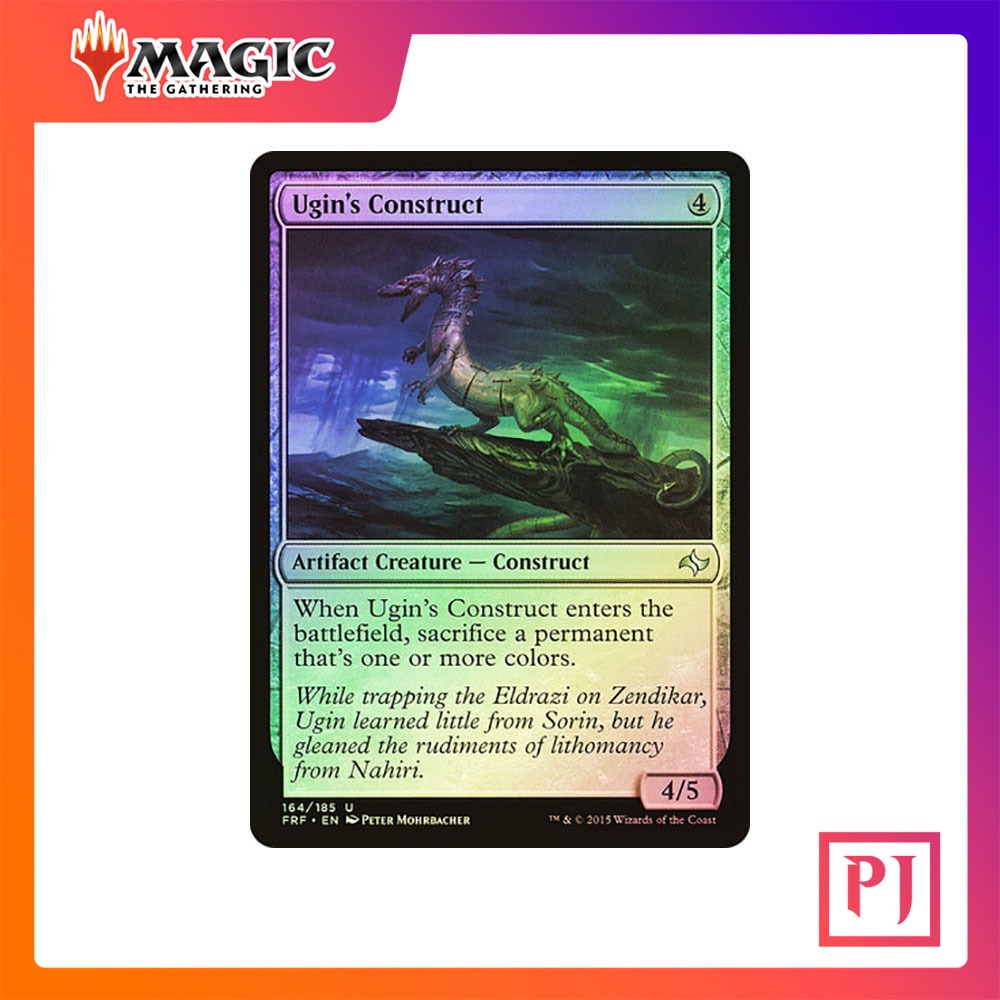 [MTG] Ugin's Construct [FRF] [ARTIFACT] [UNCOM] [FOIL] [ENG] (การ์ดเมจิค / Magic the Gathering)